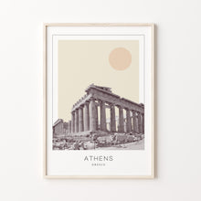 Athens Poster Print, Athens Travel Poster, Athens Minimalistic Wall Art, Athens, Greece 1882439423