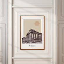 Athens Poster Print, Athens Travel Poster, Athens Minimalistic Wall Art, Athens, Greece 1882439423