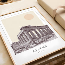 Athens Poster Print, Athens Travel Poster, Athens Minimalistic Wall Art, Athens, Greece 1882439423