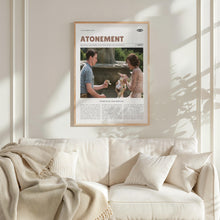 Atonement, Joe Wright, Retro Movie Poster, Custom Movie Poster Print 4421169946