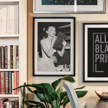 Audrey Hepburn Makeup Print, Black and White Wall Art, Vintage Print, Photography Prints, Museum Quality Photo Print, Feminist Print 1606605824