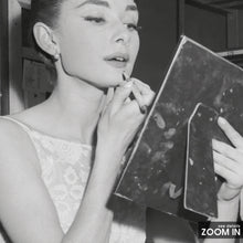 Audrey Hepburn Makeup Print, Black and White Wall Art, Vintage Print, Photography Prints, Museum Quality Photo Print, Feminist Print 1606605824
