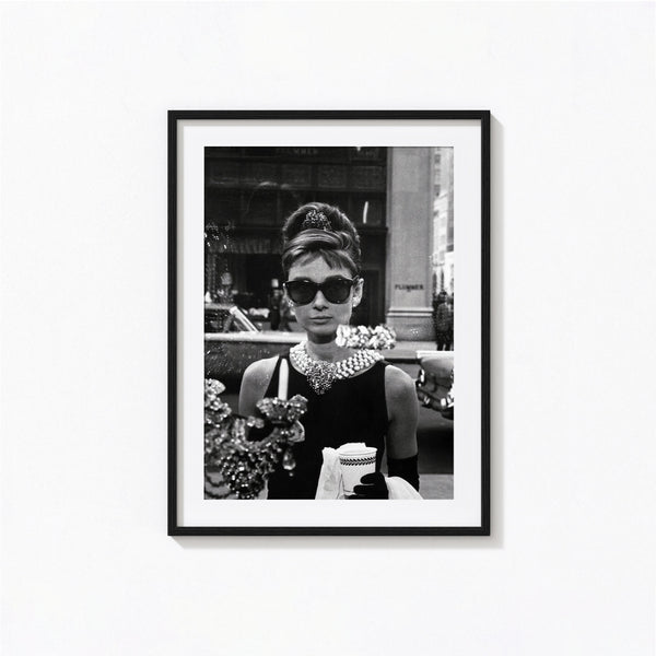 Audrey Hepburn Print, Breakfast at Tiffany's Poster, Black and White Wall Art, Vintage Print, Photography Prints, Museum Quality Photo Print 1620778203
