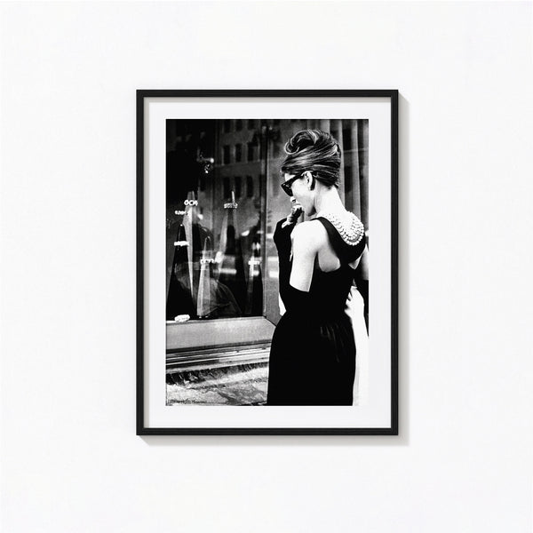 Audrey Hepburn Print, Breakfast at Tiffany's Poster, Black and White Wall Art, Vintage Print, Photography Prints, Museum Quality Photo Print 1620778917