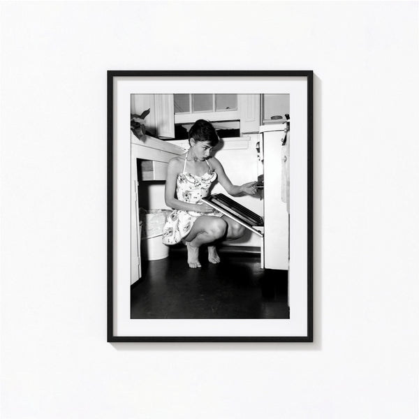 Audrey Hepburn Print, Kitchen Wall Decor, Black and White Wall Art, Vintage Print, Photography Prints, Museum Quality Photo Print 1620777919