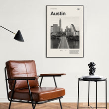 Austin Art Print  Austin Poster  Austin Wall Art  Mid Century Poster  Travel Print Art  Texas 1591060013