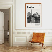 Austin Art Print  Austin Poster  Austin Wall Art  Mid Century Poster  Travel Print Art  Texas 1591060013