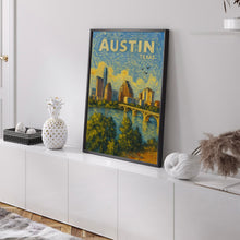 Austin Texas Print, Austin Texas Wall Art, ACL Poster, Austin Skyline, Texas Wall Art, Texas Poster