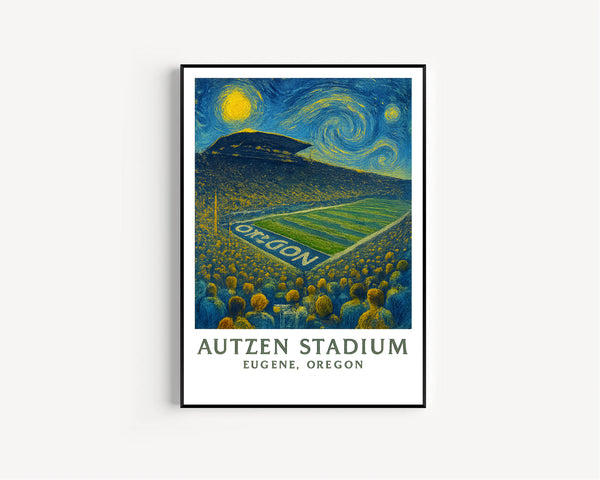 Autzen Stadium Poster