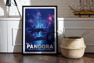 Avatar Pandora Travel Poster Bioluminescent Wonders Art Print 1796009573