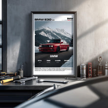 BMW M3 E30 Poster – Classic Motorsport Car Art 4369905865