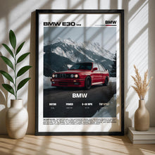 BMW M3 E30 Poster – Classic Motorsport Car Art 4369905865