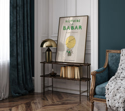Babar the elephant wall decor, printable all art, nursery decor, kids bedroom wall nursery decor, neutral gender baby gift, Baby Room decor 1745652669