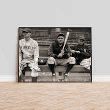 Babe Ruth Print, New York Yankees, Baseball Black and White Wall Art, Vintage Print, Photography Prints, Museum Quality Photo Art Print 1606605122