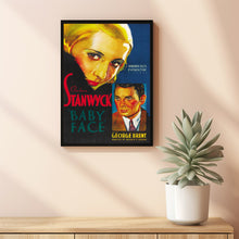 Baby Face 1933Poster Art Print Movie Posters Gift for Movie lovers