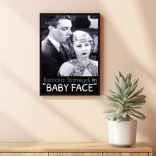Baby Face 1933Poster Art Print Movie Posters Gift for Movie lovers 2