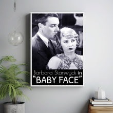 Baby Face 1933Poster Art Print Movie Posters Gift for Movie lovers 2