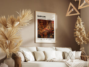 Babylon Poster, Margot Robbie Starring Babylon, Damien Chazelle Film Poster, Babylon Print, Brad Pitt Film Poster, Movie Room Wall Decor 4308070075