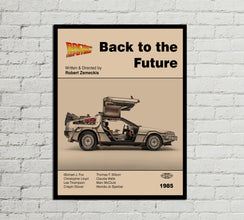 Back To The Future Poster - Movie Poster - Mid Century Modern Poster - Minimalist Poster - Printable Art - Digital Art - Home Decor - Art 1220094043 4818