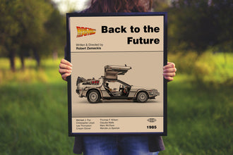 Back To The Future Poster - Movie Poster - Mid Century Modern Poster - Minimalist Poster - Printable Art - Digital Art - Home Decor - Art 1220094043