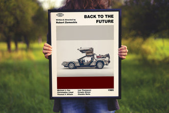 Back To The Future Poster - Movie Poster - Mid Century Modern Poster - Minimalist Poster - Printable Art - Digital Art - Home Decor - Art 1467408957