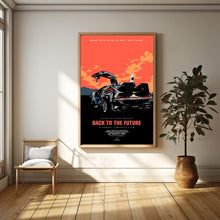 Back to the Future--Movie Poster,High Quality Canvas Print, Wall Art, Room Decor, Art Poster For Gift Unframed 1797019698