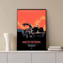 Back to the Future--Movie Poster,High Quality Canvas Print, Wall Art, Room Decor, Art Poster For Gift Unframed 1797019698