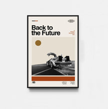 Back to the Future - Robert Zemeckis Print, Movie Poster, Midcentury Art, Minimalist Art, Retro Poster, Vintage Poster 1767525160