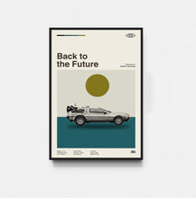 Back to the Future - Robert Zemeckis Print, Movie Poster, Midcentury Art, Minimalist Art, Retro Poster, Vintage Poster 1798953690