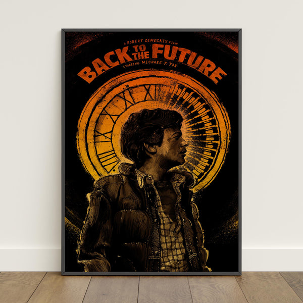 Back to the Future Poster  Retro Print  Wall Art  Home Decor  Gift Poster  Movie Poster #4 1813454360 - Copy (2)