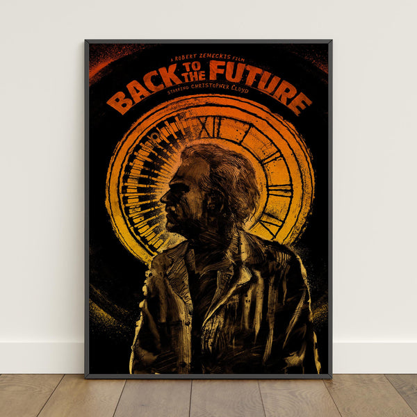 Back to the Future Poster  Retro Print  Wall Art  Home Decor  Gift Poster  Movie Poster #4 1813454360 - Copy (3)