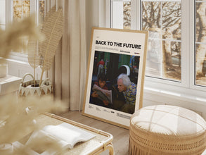 Back to the Future Poster, Michael J. Fox and Christopher Lloyd Poster, Back to the Future Print, Movie Poster Print, Cinema Wall Decor 4314376481