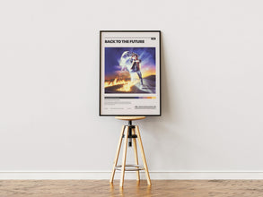 Back to the Future Poster, Printable Wall Art, Home Decor, Robert Zemeckis 1890222056
