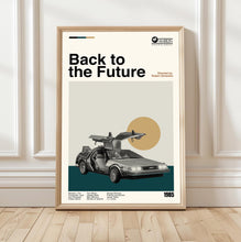 Back to the Future Poster, Sci-fi Wall Art, Mid-Century Modern Art, Minimalist Movie Print 4424824150 9689