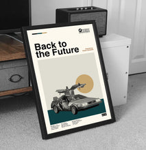 Back to the Future Poster, Sci-fi Wall Art, Mid-Century Modern Art, Minimalist Movie Print 4424824150 9689