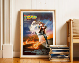 Back to the Future, 1980s Sci fi Movie Poster, (Digital Download), Printable 703880415