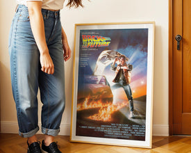 Back to the Future, 1980s Sci fi Movie Poster, (Digital Download), Printable 703880415