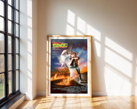 Back to the Future, 1980s Sci fi Movie Poster, (Digital Download), Printable 703880415