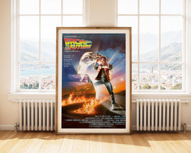 Back to the Future, 1980s Sci fi Movie Poster, (Digital Download), Printable 703880415
