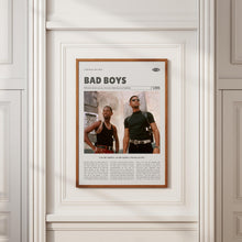 Bad Boys, Michael Bay, Retro Movie Poster, Custom Movie Poster Print 4421171190