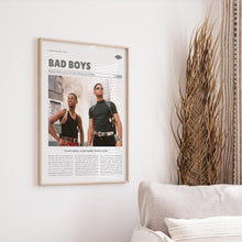 Bad Boys, Michael Bay, Retro Movie Poster, Custom Movie Poster Print 4421171190