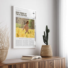 Bad Times at the El Royale, Drew Goddard, Retro Movie Poster, Custom Movie Poster Print 4421165357