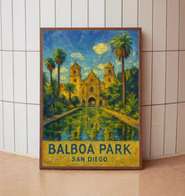 Balboa Park San Diego Travel Wall Art, Balboa Park California Travel Poster, San Diego Wall Art, California Traveler Home Decor