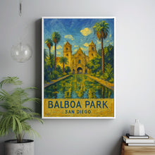 Balboa Park San Diego Travel Wall Art, Balboa Park California Travel Poster, San Diego Wall Art, California Traveler Home Decor