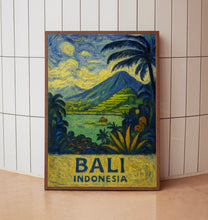 Bali Indonesia Travel Poster Wall Art, Bali Indonesia Poster, Indonesia Wall Art, Bali Travel Print, Travel Gift, Birthday Gifts