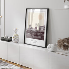 Ballarat Poster Print, Ballarat Travel Poster, Ballarat Minimalistic Wall Art, Ballarat, Victoria, Australia 1882437867
