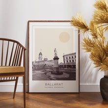 Ballarat Poster Print, Ballarat Travel Poster, Ballarat Minimalistic Wall Art, Ballarat, Victoria, Australia 1882437867