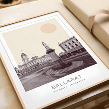 Ballarat Poster Print, Ballarat Travel Poster, Ballarat Minimalistic Wall Art, Ballarat, Victoria, Australia 1882437867