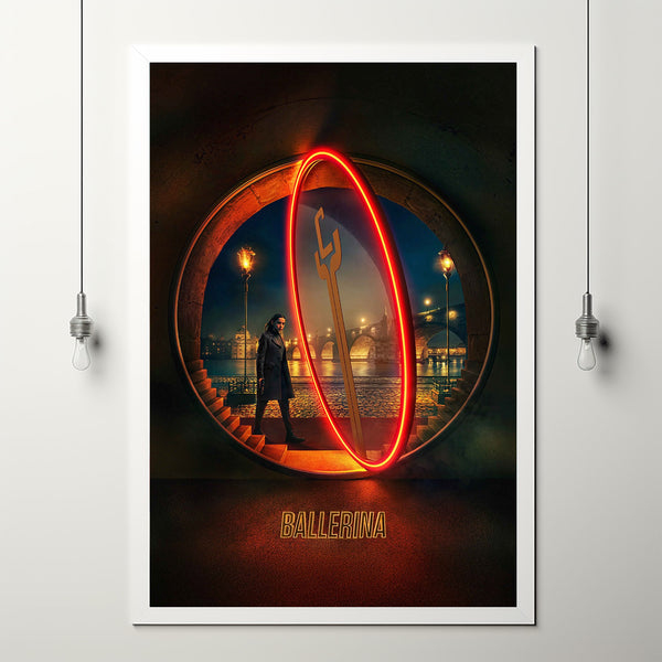 Ballerina 2025 Poster Art Print Movie Posters TV Posters Gift for Movie lovers 3