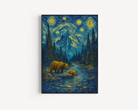 Banff Travel Poster - Canada Wall Art Print, Illustrated Home & Office Decor, Unique Artwork, Perfect Gift, Travel Print